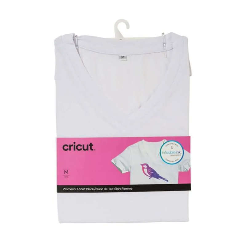 2007902: Cricut infusible ink Men's White T-Shirt (M)