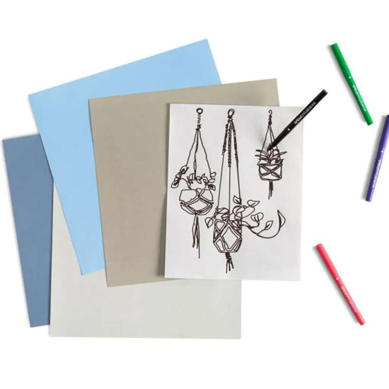 2006258 - Cricut Explore/Maker infusible ink Medium Point Pen Set 5-Pack (Brights); .