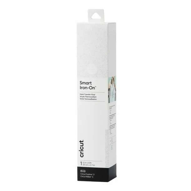 2009062: Cricut Smart Iron-on 33x273cm 1 sheet (Glitter White)