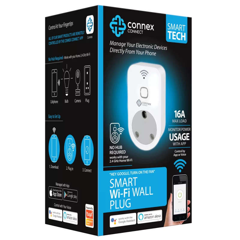 Smart Wi-Fi Plug 3 Pin SA