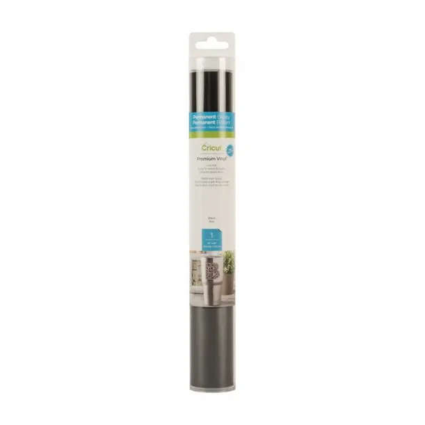 2007711 - Cricut Premium Vinyl Permanent 30x120cm (Black) .