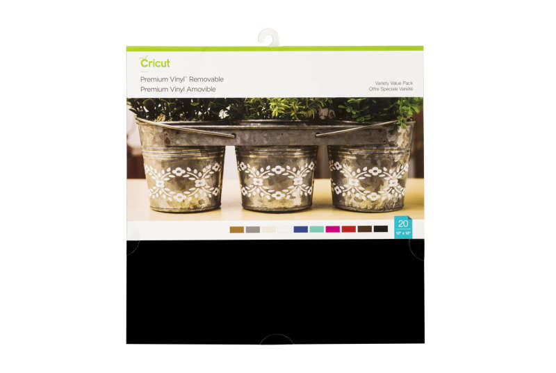 2004330 - Cricut PREMIUM Vinyl VARIETY VL PK (20)