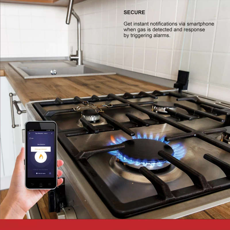 Smart WiFi Gas Detector Alarm