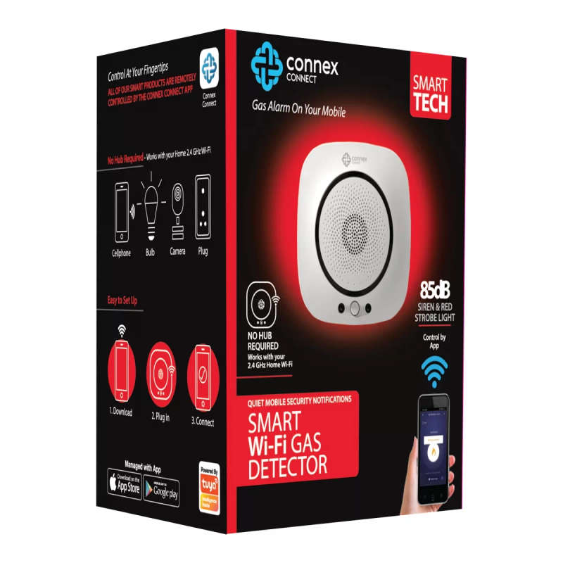 Smart WiFi Gas Detector Alarm