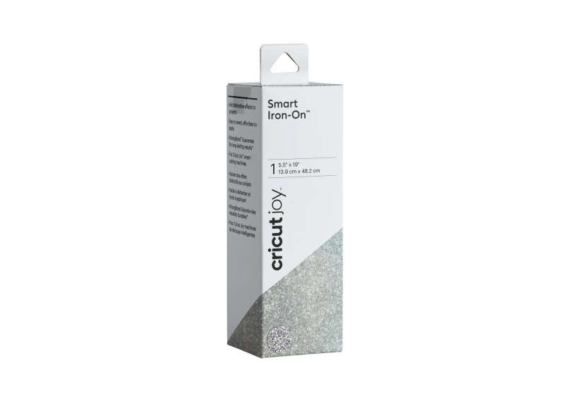 2008067 - Cricut Joy Smart Iron-On 14x48cm (Glitter Silver) .