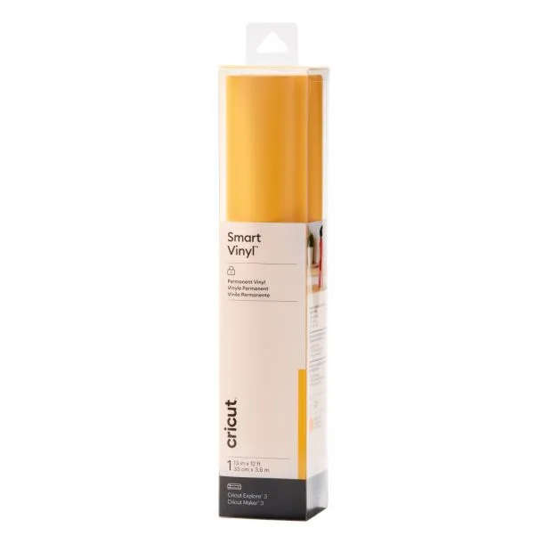 2008657 - Cricut Smart Vinyl Permanent 33x366cm 1 sheet (Maize Yellow)