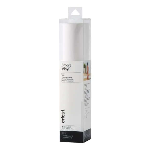 2009054: Cricut Smart Vinyl perm 33X366Cm 1 Sheet (White)