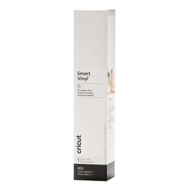 2008663: Cricut Smart Vinyl perm 33X640Cm 1 Sheet (White)