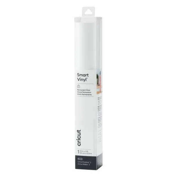 2008634: Cricut Smart Vinyl perm 33X91Cm 1 Sheet (White)