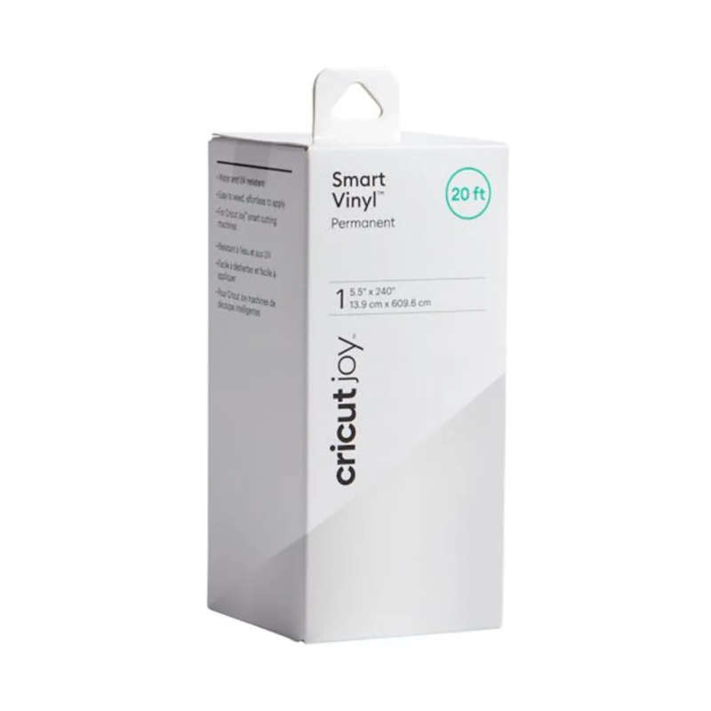2008812: Cricut Joy Smart Vinyl  perm Value Roll 13.9 cm x 304.8 cm (White)