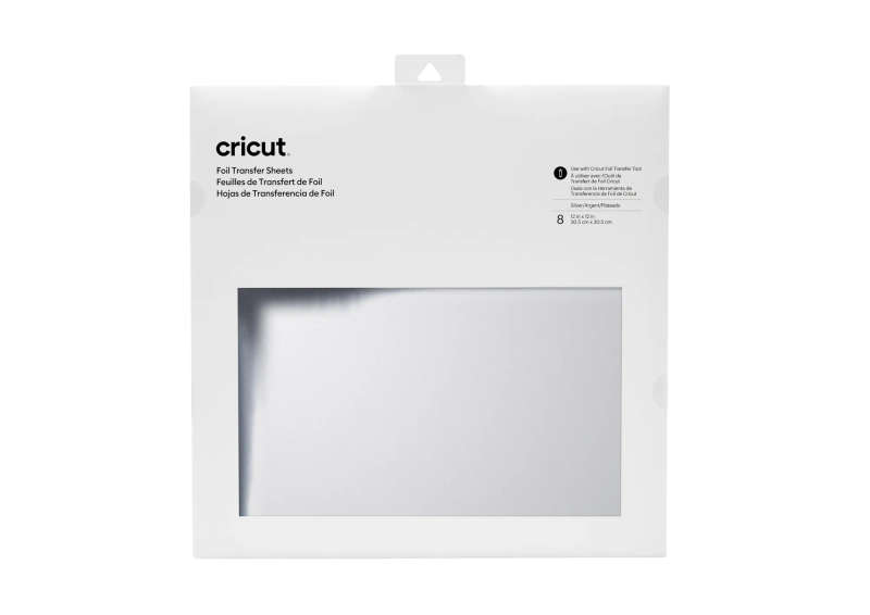 2008719 - Cricut Transfer Foil Sheets 30x30cm 8 sheets (Silver) .