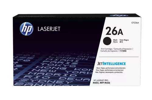 HP 26A Black Toner Cartridge 3,100 Pages Original CF226A Single-pack