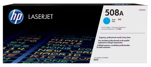 HP # 508A Cyan LaserJet Enterprise M552/M553 Cartridge.