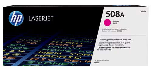 HP 508A Magenta Toner Cartridge 5,000 Pages Original CF363A Single-pack