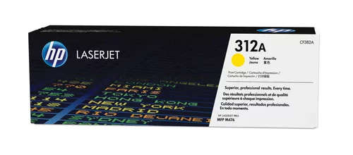 HP 312A Yellow Toner Cartridge 2,700 Pages Original CF382A Single-pack
