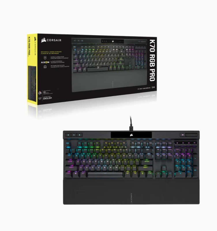 Corsair K70 RGB Pro Mechanical Gaming Keyboard Cherry MX Speed