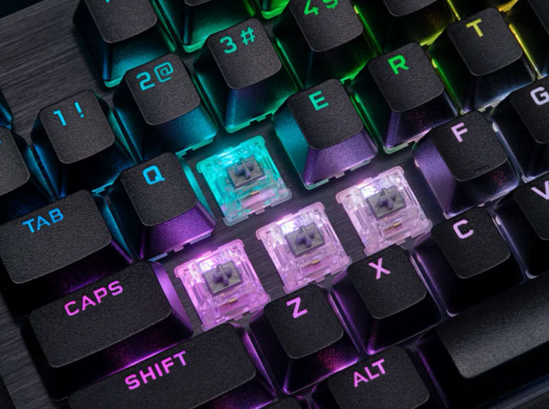 Corsair K70 RGB Pro Mechanical Gaming Keyboard Cherry MX Speed
