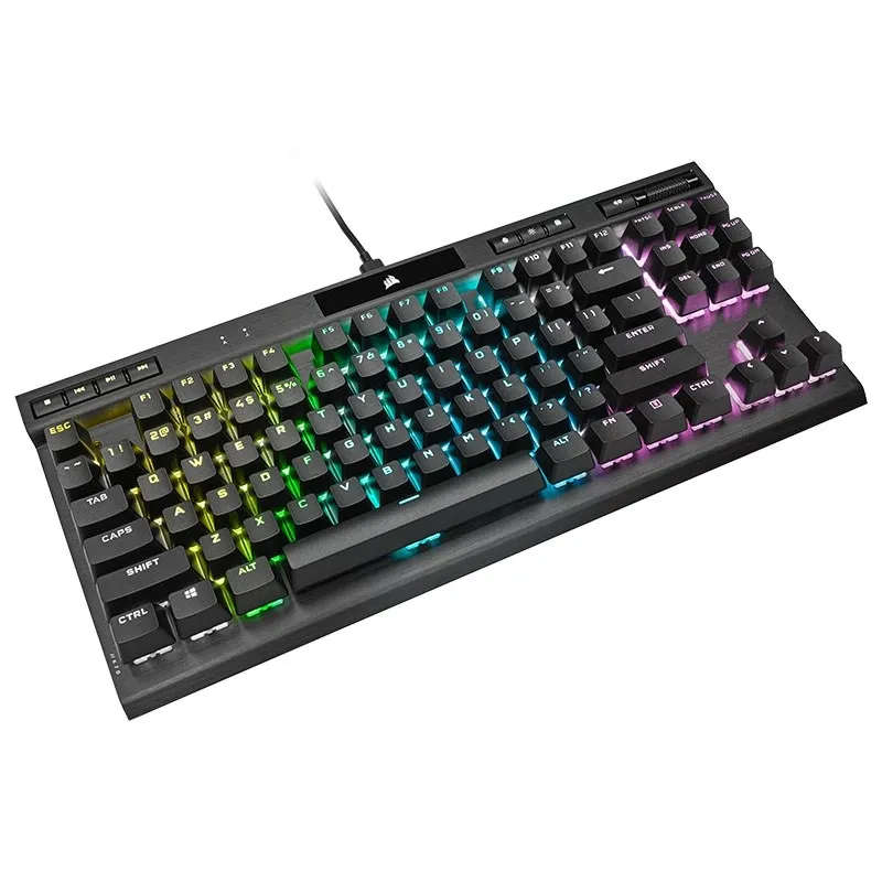 Corsair K70 RGB TKL keyboard USB QWERTY US English Black