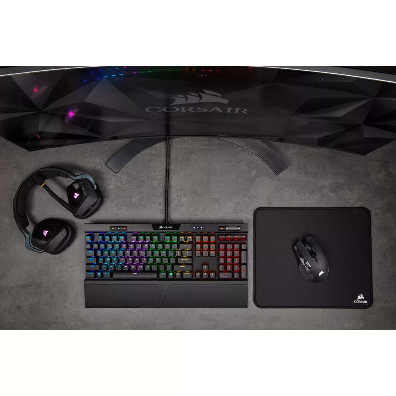 Corsair Ironclaw RGB Wireless; Rechargerable Gaming Mouse with SLISPSTREAM Wireless Technology; B...