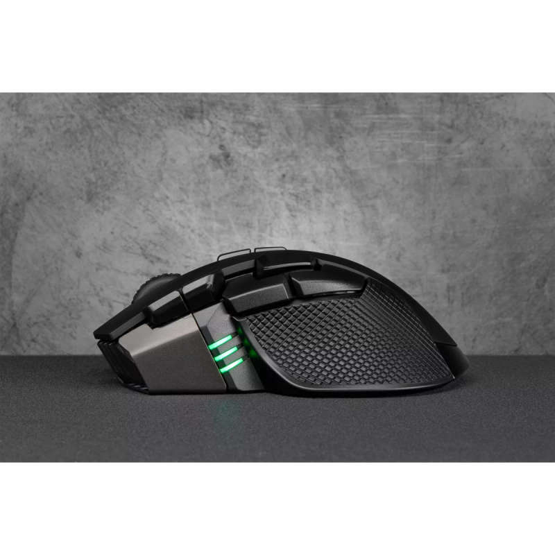 Corsair Ironclaw RGB Wireless; Rechargerable Gaming Mouse with SLISPSTREAM Wireless Technology; B...