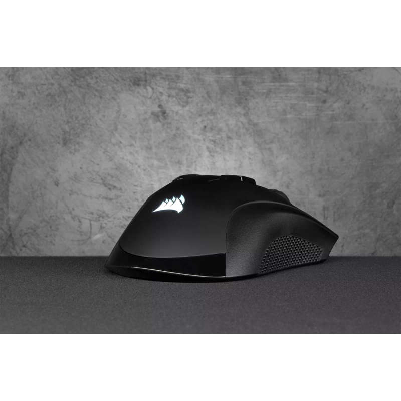 Corsair Ironclaw RGB Wireless; Rechargerable Gaming Mouse with SLISPSTREAM Wireless Technology; B...