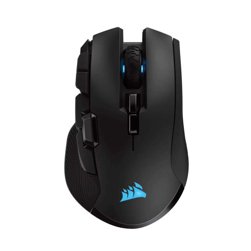 Corsair Ironclaw RGB Wireless; Rechargerable Gaming Mouse with SLISPSTREAM Wireless Technology; B...