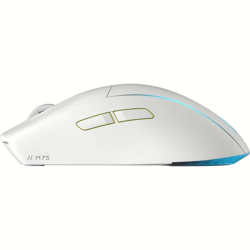 Corsair M75 Wireless Lightweight RGB Bluetooth Gaming Mouse - White