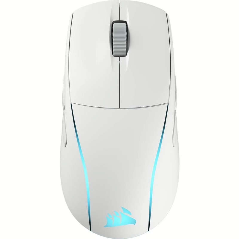 Corsair M75 Wireless Lightweight RGB Bluetooth Gaming Mouse - White