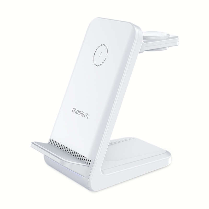 Choetech T608-F 4in1 Wireless charger 15W-White