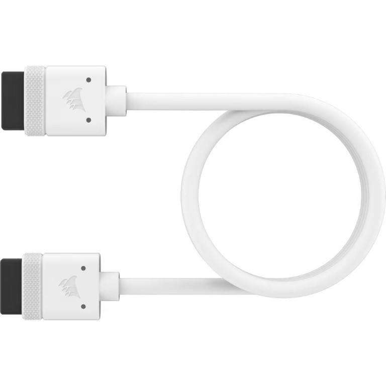 Corsair iCUE 600mm with Straight Connectors Link Cable White