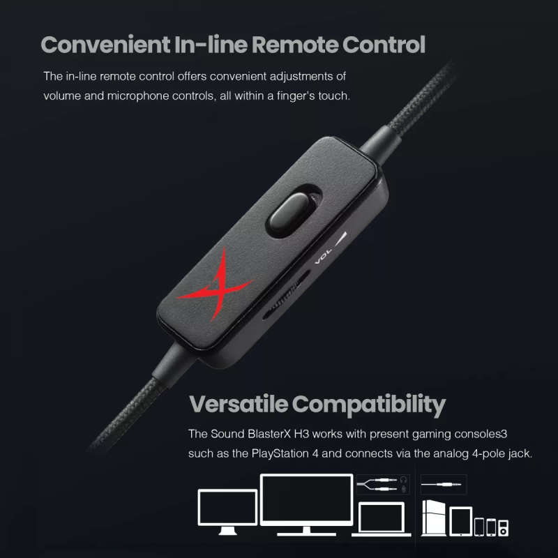 Creative Labs Sound Blaster X H6 Headset