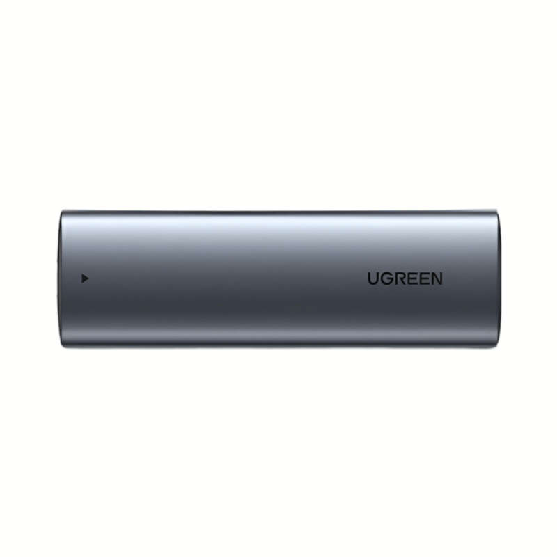 UGREEN CM400-10902 Type-C to M.2 M-KEY PCIe NVMe SSD Enclosure - Silver