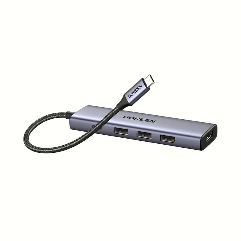 UGREEN Revodok 5-in-1 Hub | Type-C to 4K HDMI (CM511-15596) - Silver