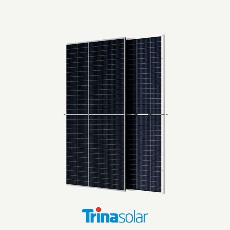 Combo (add batt. + Inv.) Trina Solar 550W-TSM-DE18 Tallmax Monocrystalline Panel (30 mm ) 36pc pe...