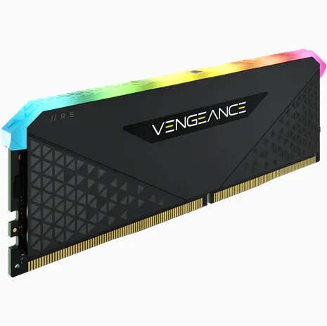 Corsair VENGEANCE RGB RS 1 x 16GB DDR4 DRAM 3200MHz C16 Memory Module Black