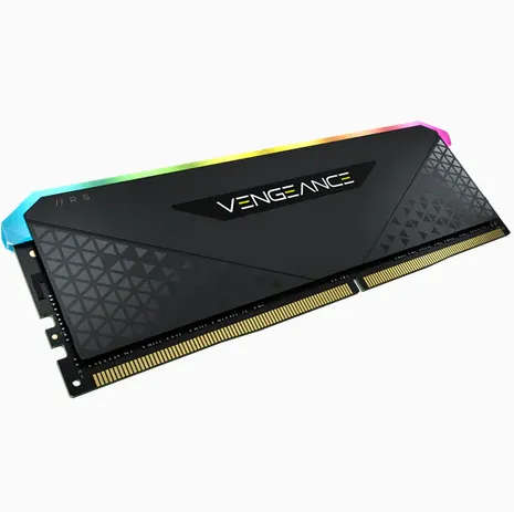 Corsair VENGEANCE RGB RS 1 x 16GB DDR4 DRAM 3200MHz C16 Memory Module Black