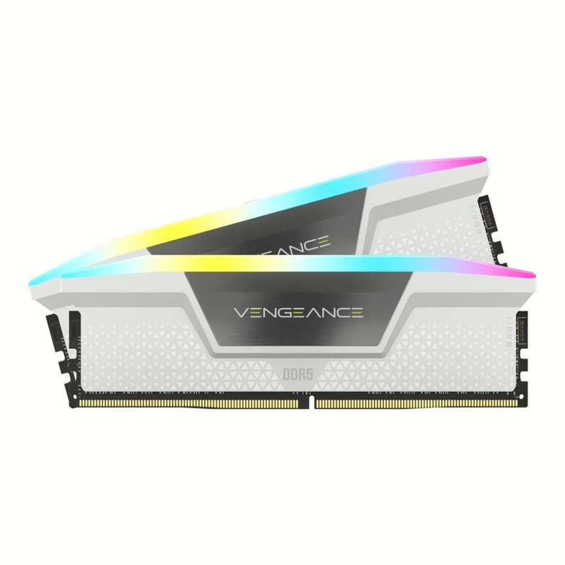 Corsair Vengeance RGB 32GB 6000MHz DDR5 U-DIMM Memory Module White