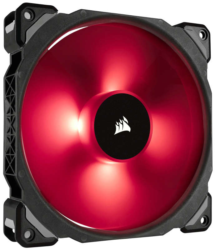 Corsair ML140 Pro RGB LED 140mm PWM Premium Magnetic Levitation Fan  Dual Fan Pack with Lighti...