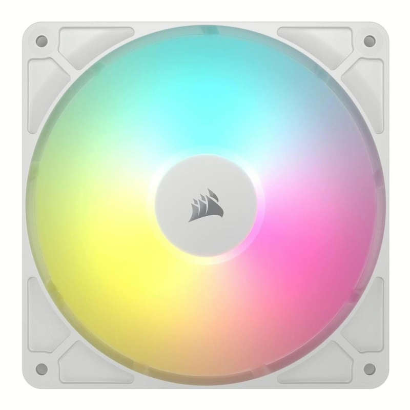 Corsair RS140 ARGB 140mm PWM 1700 RPM Case Fan - Single-pack White