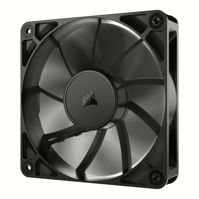 Corsair RS120 120mm PWM Computer Case Fan Black 3-pack