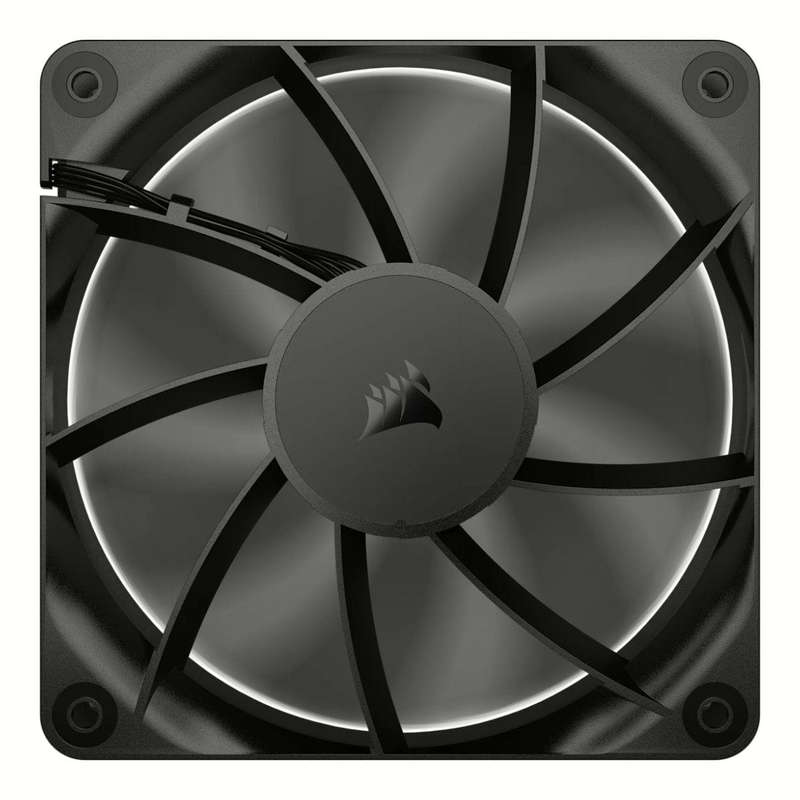 Corsair RS120 120mm PWM Computer Case Fan Black 3-pack