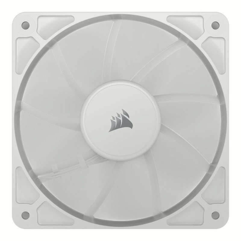 Corsair RS120 120mm PWM Computer Case Fan White 1-pack