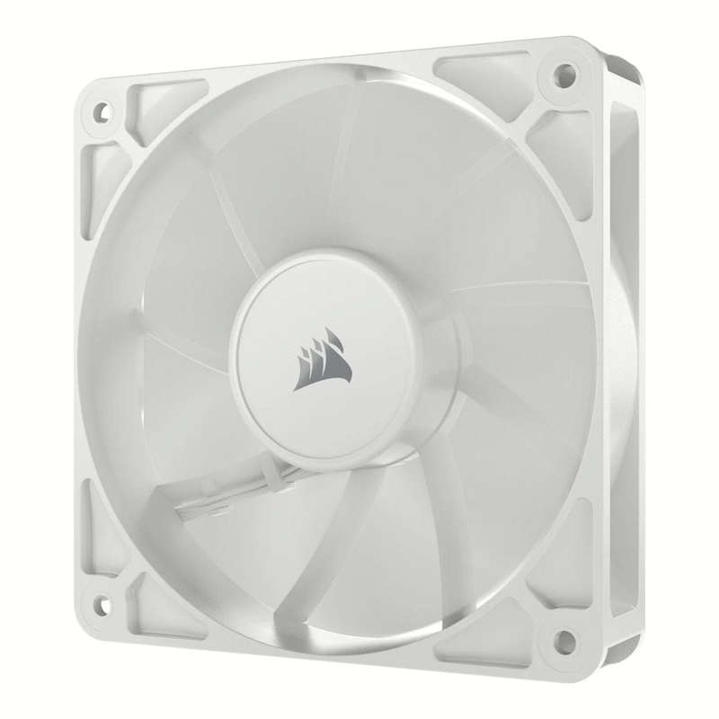 Corsair RS120 120mm PWM Computer Case Fan White 1-pack