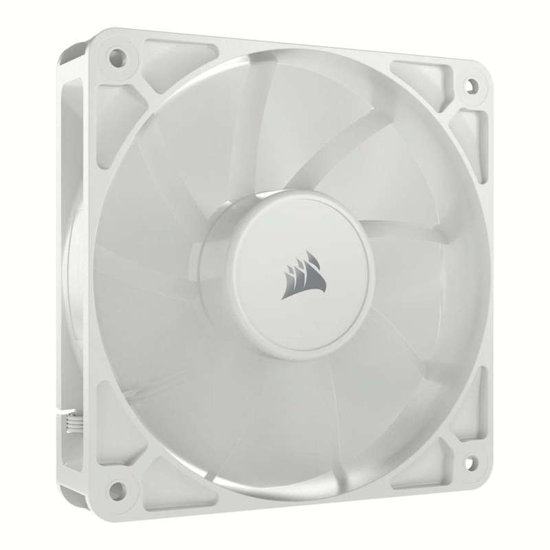 Corsair RS120 120mm PWM Computer Case Fan White 1-pack