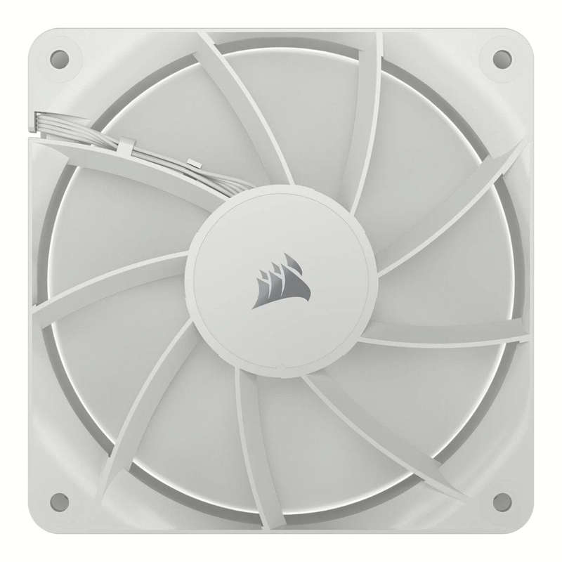 Corsair RS120 120mm PWM Computer Case Fan White 1-pack