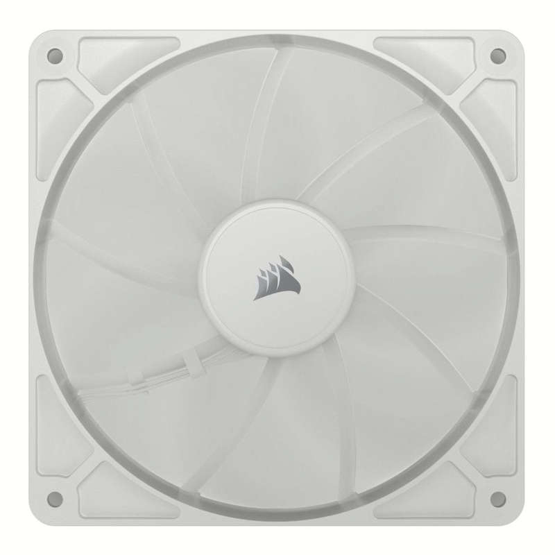 Corsair RS140 140mm PWM 1700 RPM Case Fan - Dual-pack White