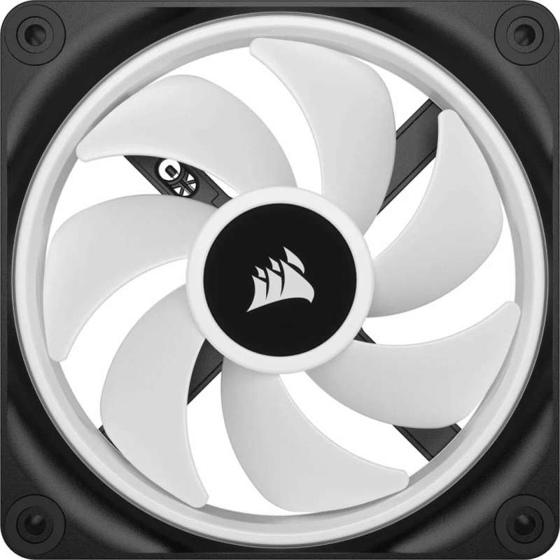 Corsair iCUE Link QX120 ARGB 120mm PC Case Fan 3-pack Black