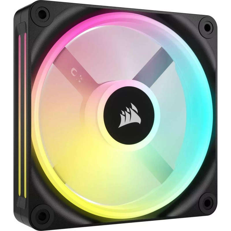 Corsair iCUE Link QX120 ARGB 120mm PC Case Fan 3-pack Black