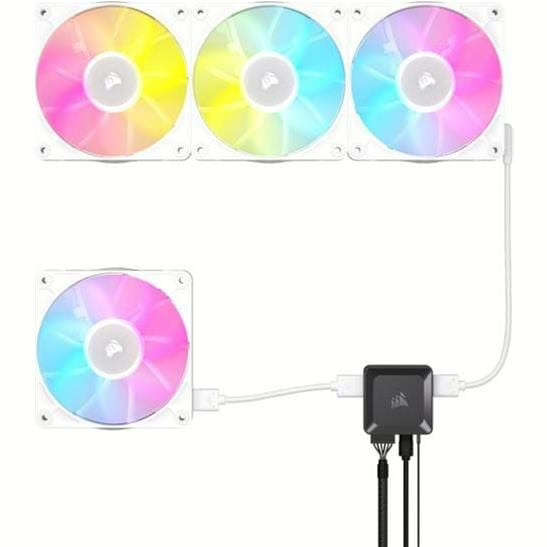 Corsair iCUE LINK RX120 RGB 120mm PWM PC Case Fan 3-pack