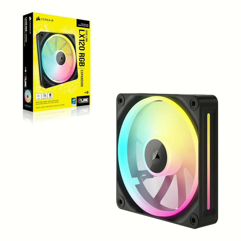 Corsair iCUE LINK LX120 RGB 120mm PWM Computer Case Expansion Fan